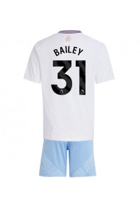 Aston Villa Leon Bailey #31 Babytruitje Uit tenue Kind 2024-25 Korte Mouw (+ Korte broeken)